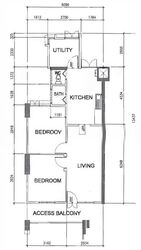 Blk 210 Boon Lay Place (Jurong West), HDB 3 Rooms #576648651